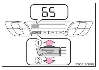 Toyota CH-R. Using the air conditioning system and defogger