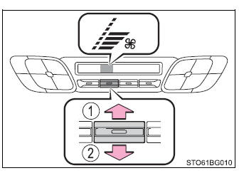 Toyota CH-R. Using the air conditioning system and defogger