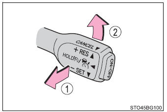 Toyota CH-R. Using the driving support systems