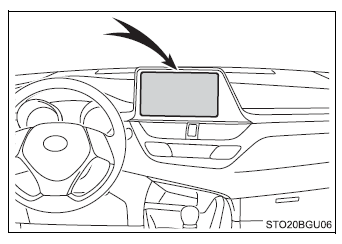 Toyota CH-R. Instrument cluster