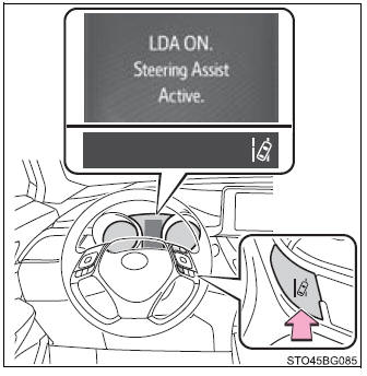 Toyota CH-R. Using the driving support systems