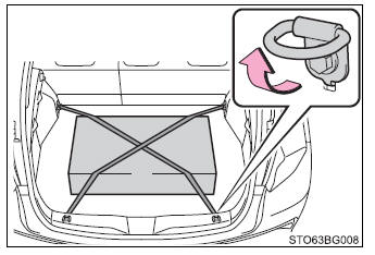 Toyota CH-R. Using the storage features