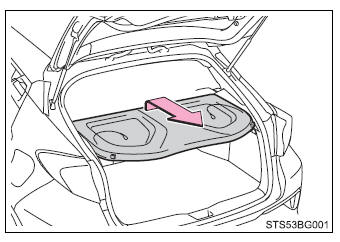 Toyota CH-R. Using the storage features