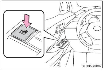 Toyota CH-R. Opening and closing the windows