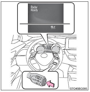 Toyota CH-R. Using the driving support systems