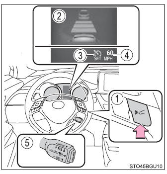 Toyota CH-R. Using the driving support systems