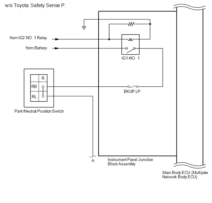 Toyota CH-R Service Manual - System Diagram - Lighting System